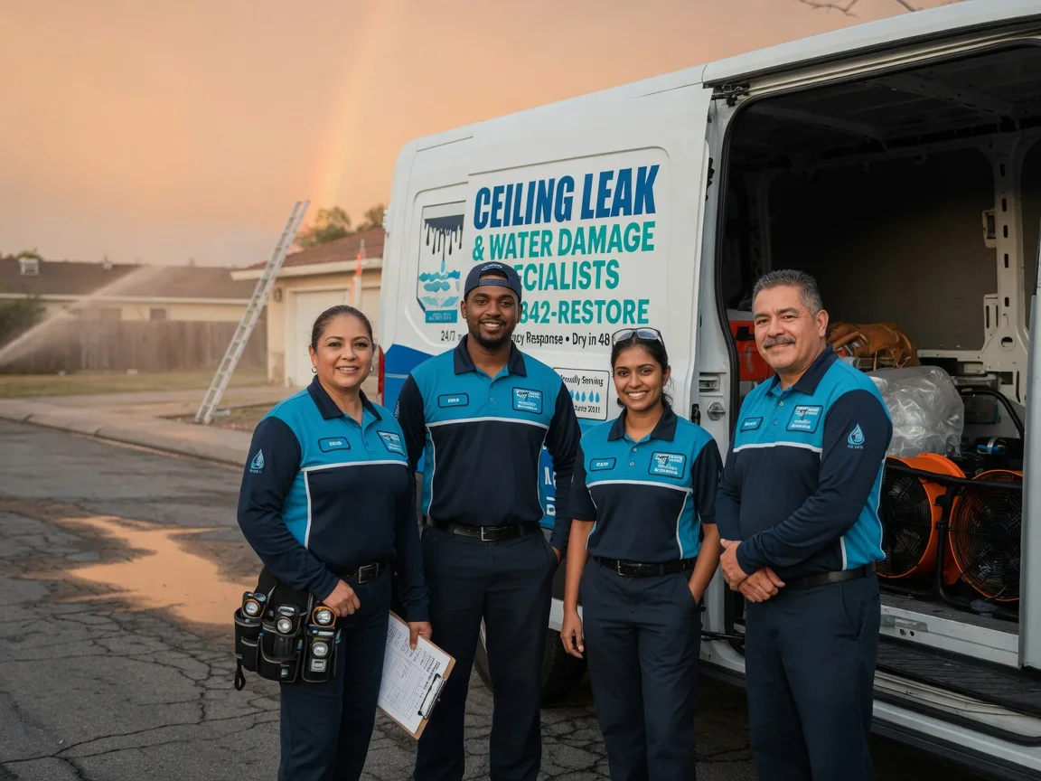 Ceiling Leak Cleanup company in Dover, IL
