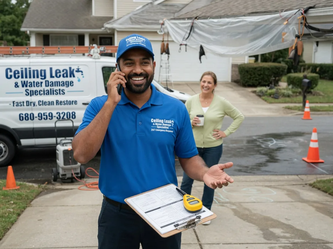 Ceiling Leak Cleanup Dover, IL FAQs